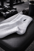 Performance Grip Socks – White