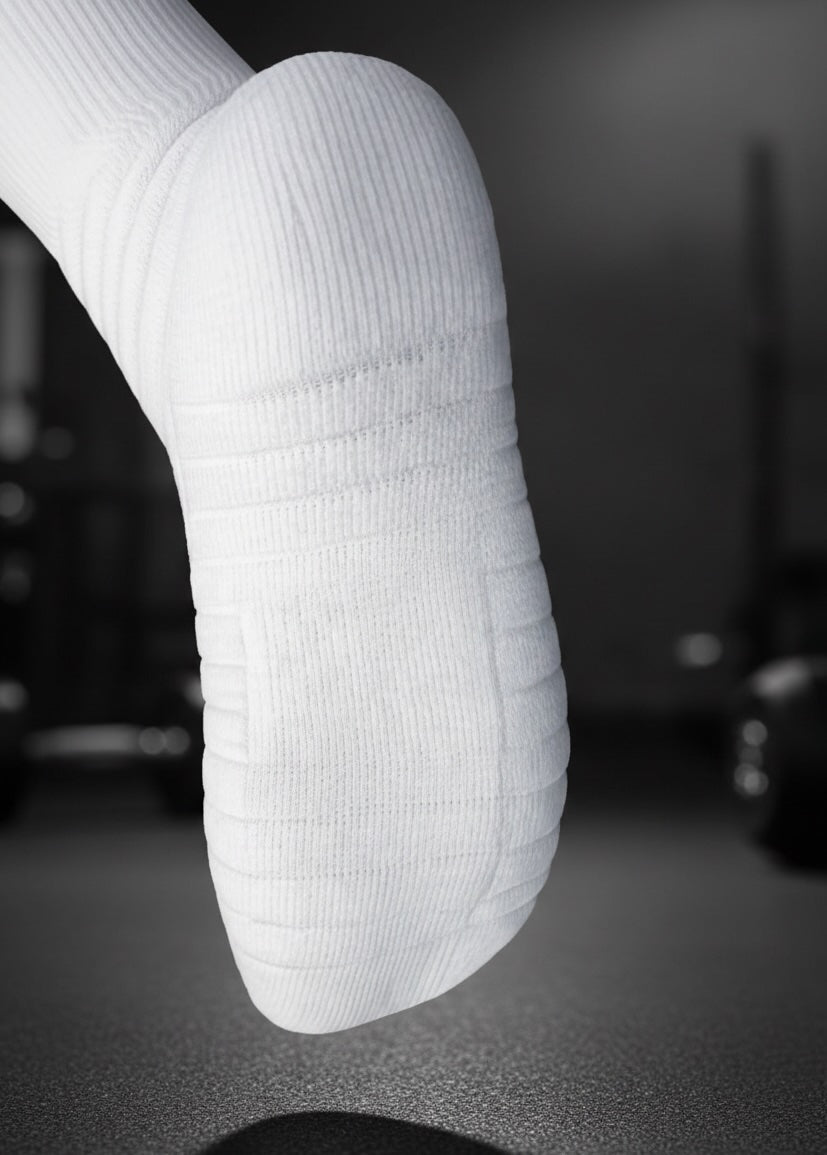 Performance Grip Socks – White